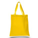 12 Oz. Colored Canvas Simple Tote Bag Printed with a Customizable TOWN SPORT COLLECTION Design - Mercantile 12