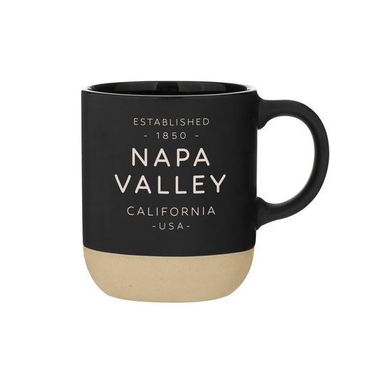Terra Mug Napa Valley Text Collection - Mercantile 12