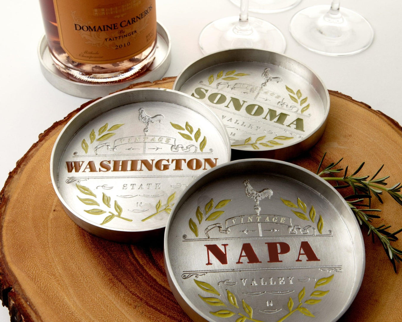 Bottle Coasters - Mercantile 12