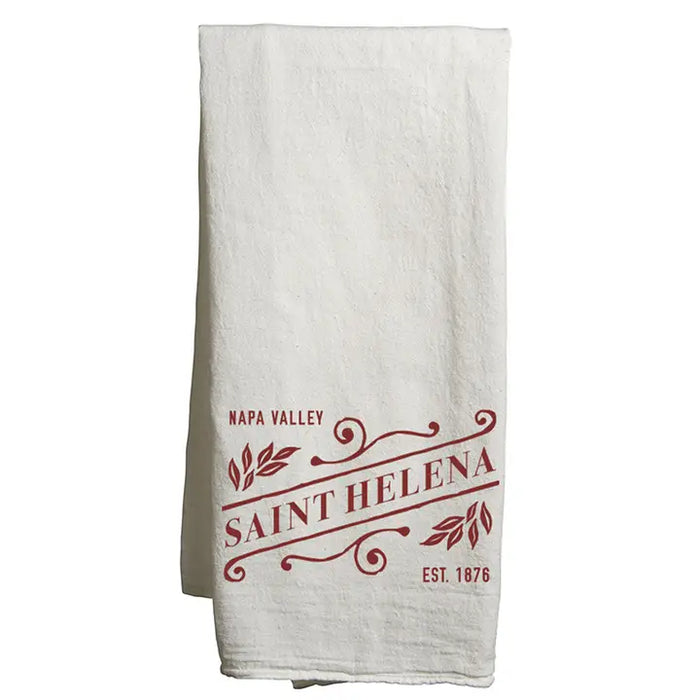 Custom SLANT Flour Sack Tea Towel - Natural