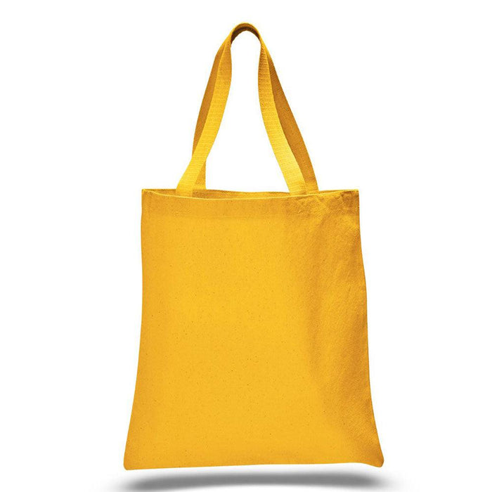 12 Oz. Colored Canvas Simple Tote Bag Printed with a Customizable SQUARES HOLIDAY COLLECTION Design - Mercantile 12