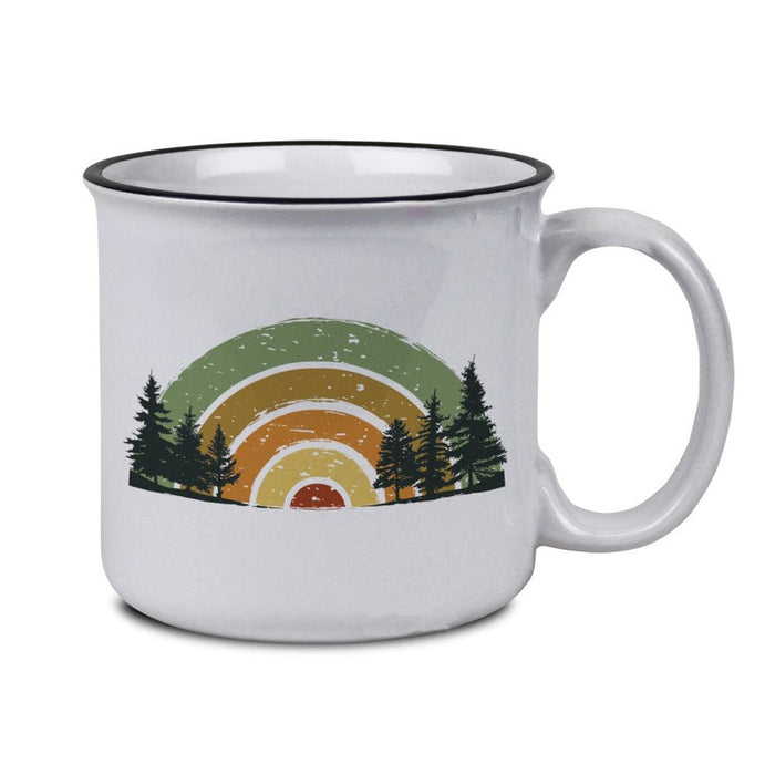 Custom Wholesale 17 Oz. Campy Ceramic Mug