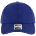 Royal Blue baseball cap with a brand label on a white background