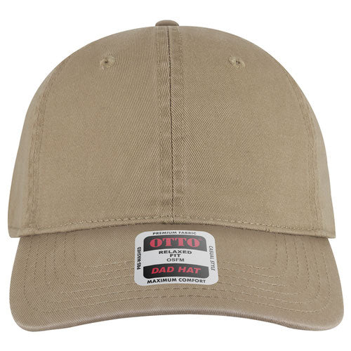 Dark Khaki cap with a visible brand label on a white background