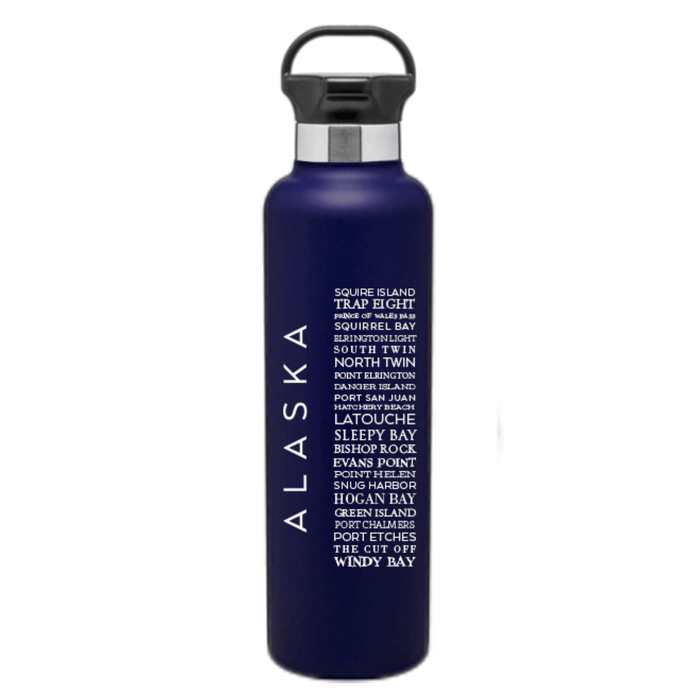 24 Oz. Gear Stainless Insulated Water Bottle Customized with your Brand or Logo