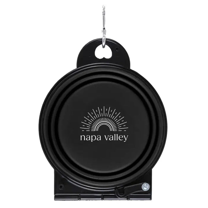 Custom BRAND / LOGO Dual Collapsible Pet Bowl