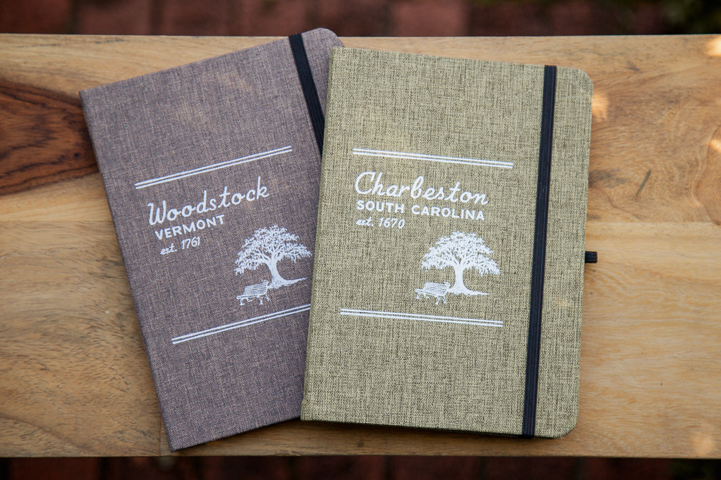 Custom SUNDAY Polycanvas Cover Heathered Journal