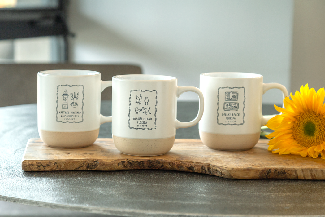 Custom SALTY 17 Oz. Ceramic Matte Terra Mug