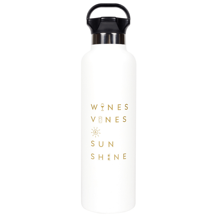24 Oz. Gear Stainless Insulated Water Bottle Customized with your Brand or Logo