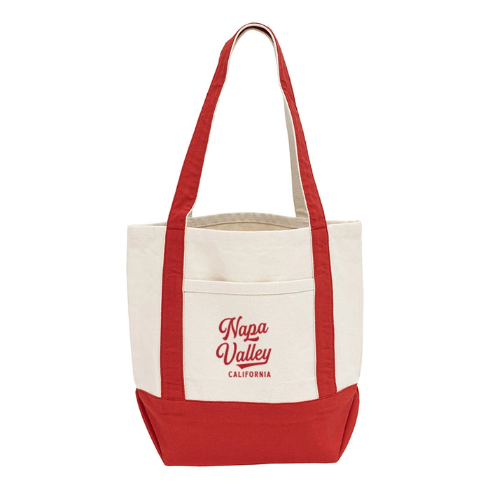 Custom BRAND / LOGO 14 Oz. Recycled Canvas Mini Deck Tote