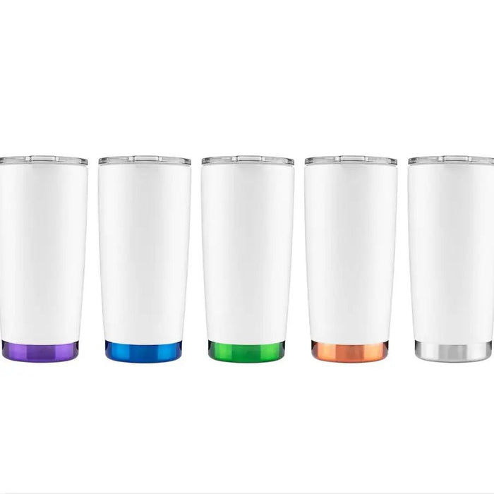 20 Oz. Stocky Tumbler Printed with a Customizable OVAL COLLECTION Design