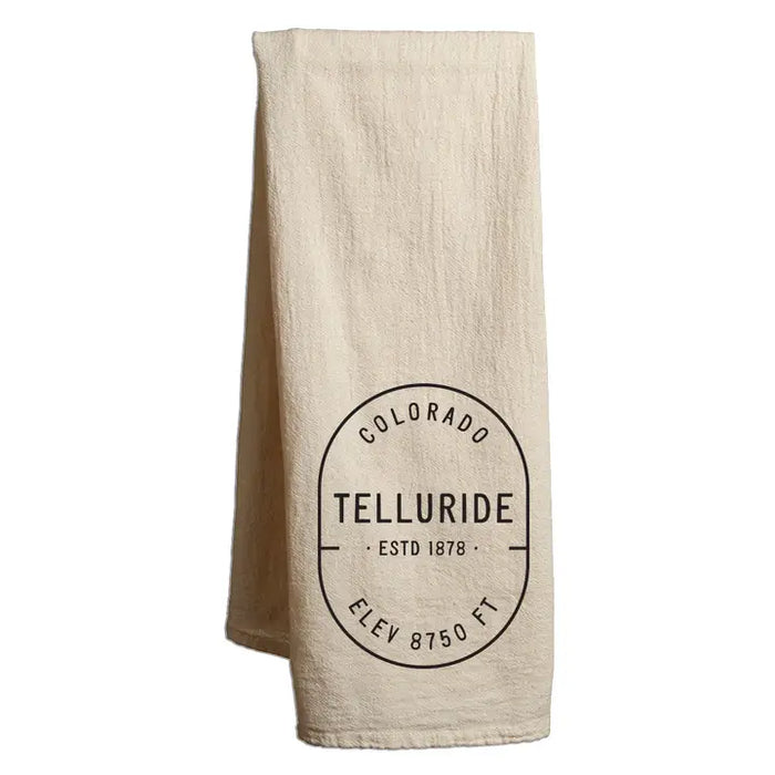 Custom CAPSULE Flour Sack Tea Towel - Natural