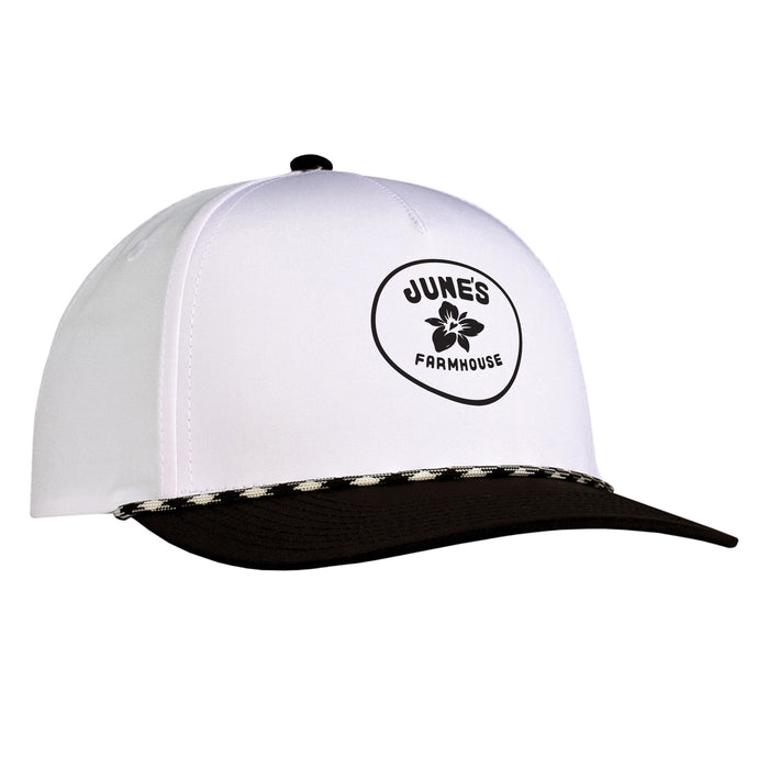 Custom BRAND / LOGO Quake City 5 Panel Deluxe Two-Tone Poly Cap