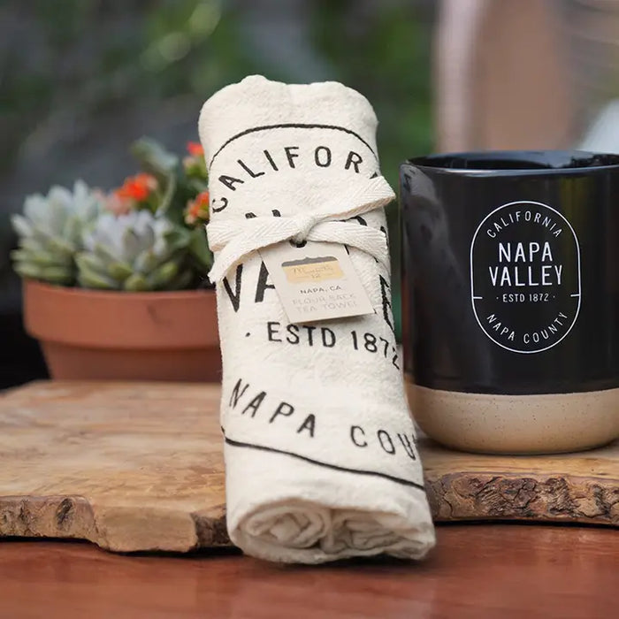 Custom CAPSULE Flour Sack Tea Towel - Natural