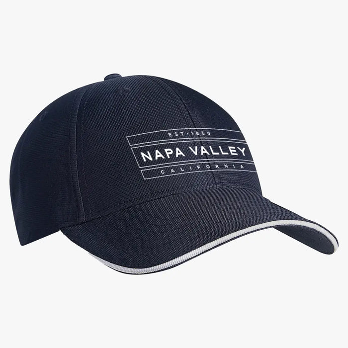 Quake  City Unisex Micro Check Performance Contrast Sandwich Cap