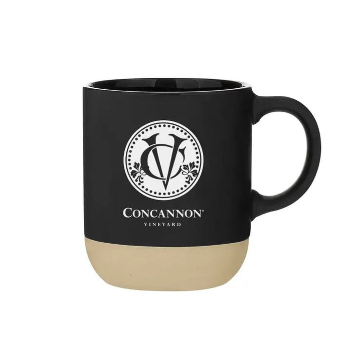 17 Oz.  Terra Ceramic Matte Mug Printed with a Customizable BRAND AND LOGO COLLECTION design