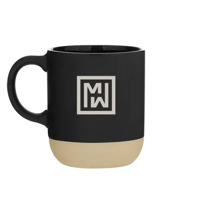 Custom BRAND / LOGO 17 Oz. Ceramic Matte Terra Mug