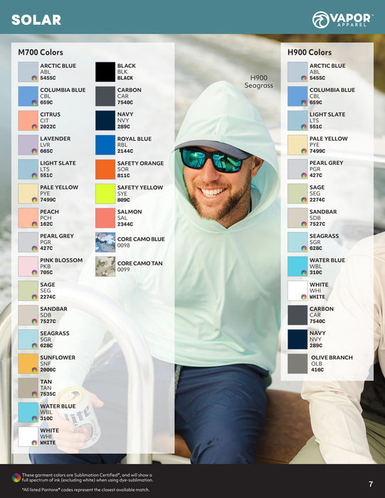 Vapor Apparel Mens 4.1 Oz. Solar Hoodie