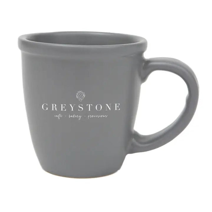 Custom Wholesale 14 Oz. Morning Gray Ceramic Mug  Printed with your own  Brand or Logo