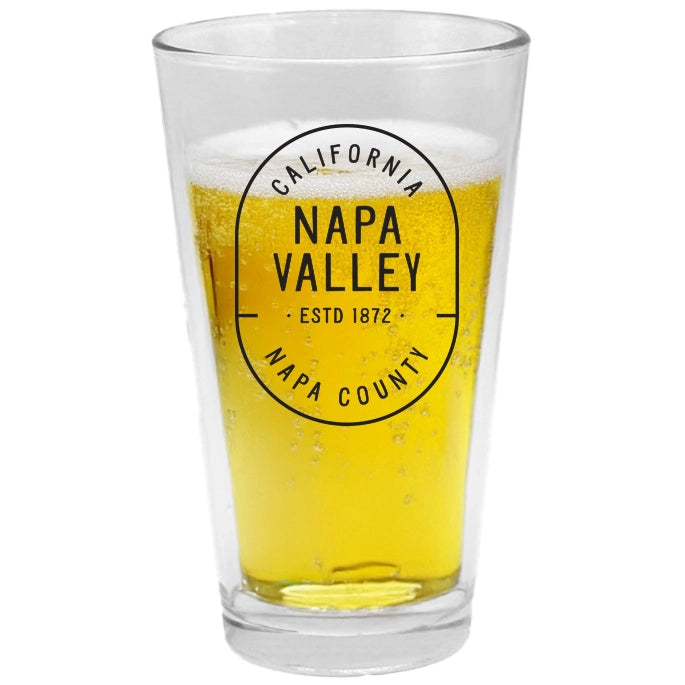 Custom CAPSULE 16 Oz. Pint Glass Full Color