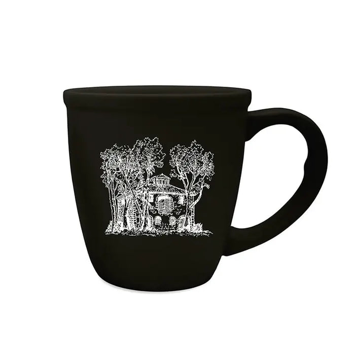 Custom BRAND / LOGO 14 Oz. Ceramic Morning  Mug-Black