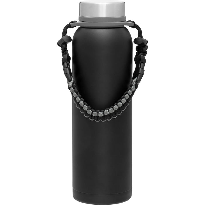 32 Oz. Stainless Insulated Backwoods Paracord Water Bottle Printed with a Customizable WEST VINES COLLECTION Design
