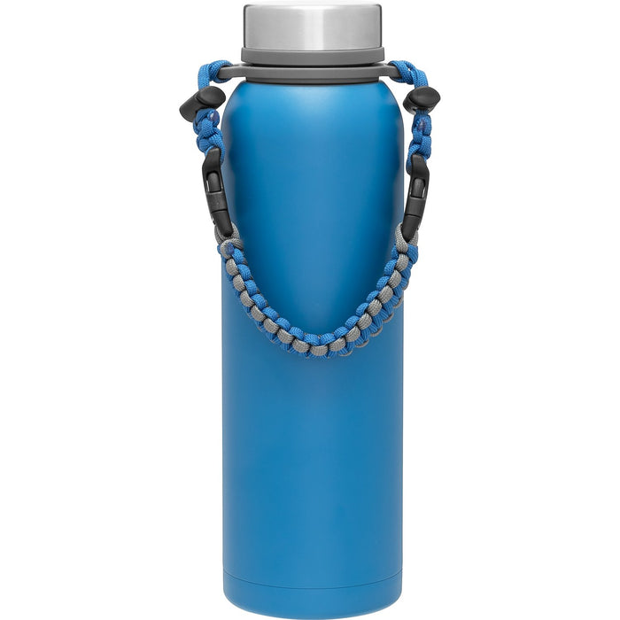 32 Oz. Stainless Insulated Backwoods Paracord Water Bottle Printed with a Customizable WEST VINES COLLECTION Design