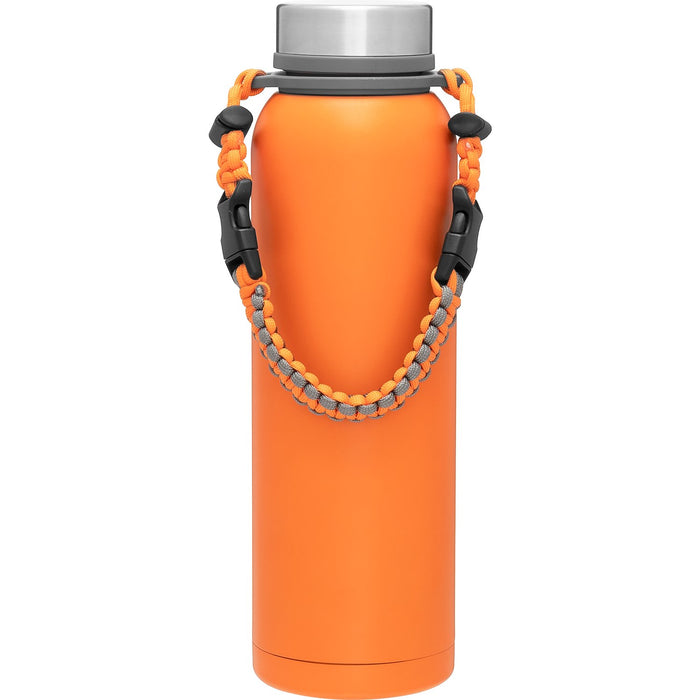 32 Oz. Stainless Insulated Backwoods Paracord Water Bottle Printed with a Customizable WEST VINES COLLECTION Design