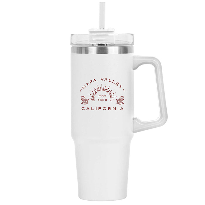 20 Oz. Stainless Insulated Tall Mug Printed with a Customizable ADIRONDACK Design