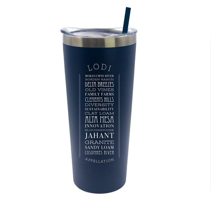 22 Oz. Stainless Insulated Tumbler in a Customizable APPELLATIONS Design