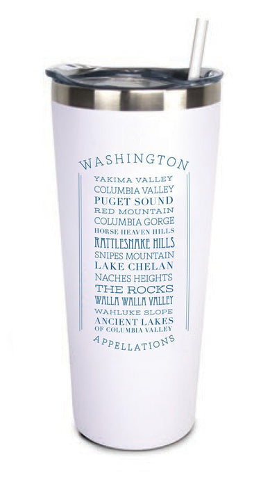 22 Oz. Stainless Insulated Tumbler in a Customizable APPELLATIONS Design