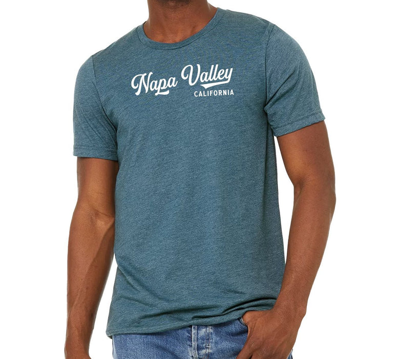 Bella + Canvas Unisex 4.2 Oz. CVC Jersey Tee Printed with a Customizable ATHLETIC COLLECTION Design