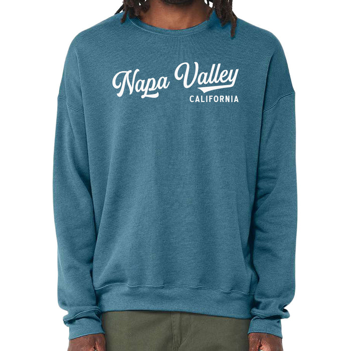 Custom Wholesale Bella + Canvas Unisex 8.5 Oz. Sponge Fleece Drop Shoulder Crewneck Sweatshirt in ATHLETIC COLLECTION