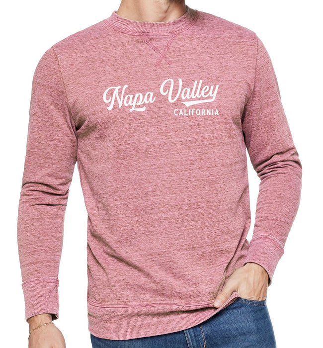 Live & Tell Unisex 7 Oz. Crew Neck Pullover Vintage Wash Fleece Sweatshirt