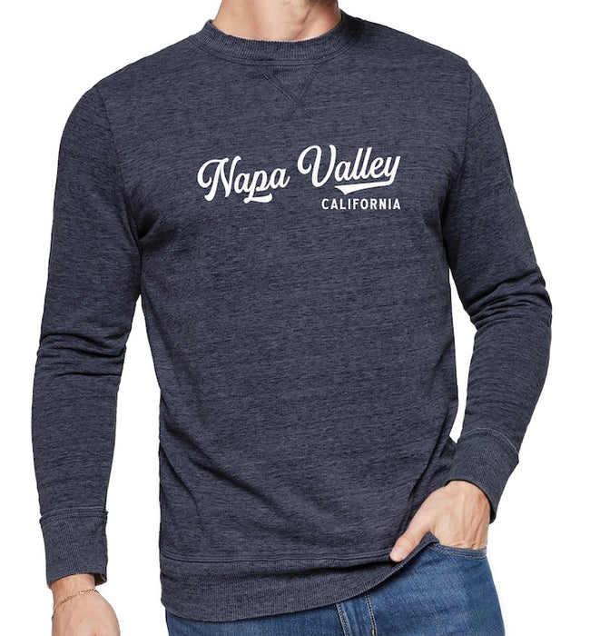 Live & Tell Unisex 7 Oz. Crewneck Pullover Vintage Wash Fleece Sweatshirt