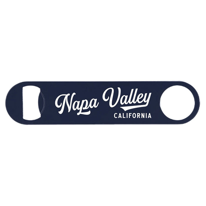 Custom Wholesale Paddle Powder Coated Stainless Bottle Opener Printed in ATHLETIC  COLLECTION Design