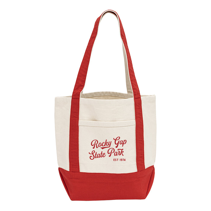 Custom ATHLETIC 14 Oz. Recycled Canvas Mini Deck Tote
