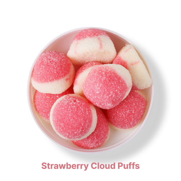 Custom Wholesale 3 Oz. Jar Strawberry Cloud Puffs