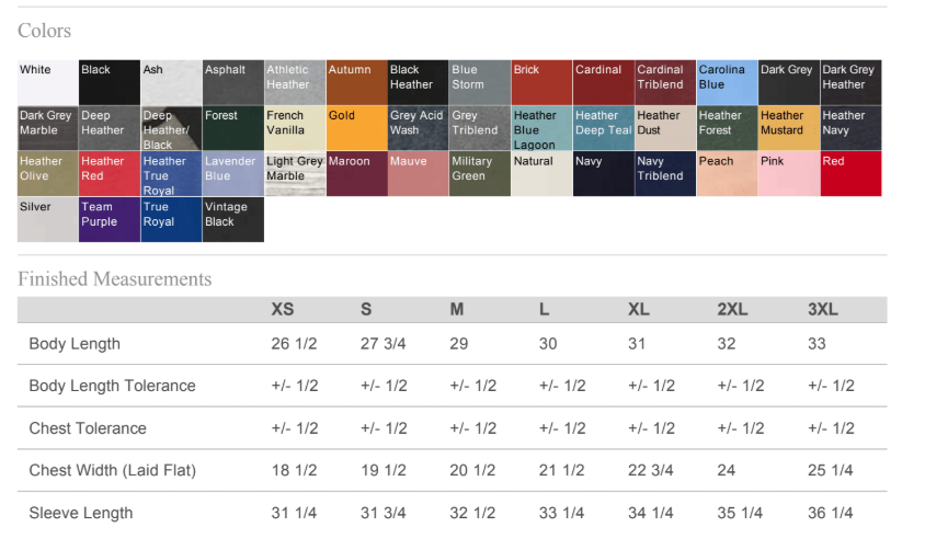 Bella + Canvas Unisex 8 Oz. Sponge Fleece Crewneck Poly Cotton Sweatshirt