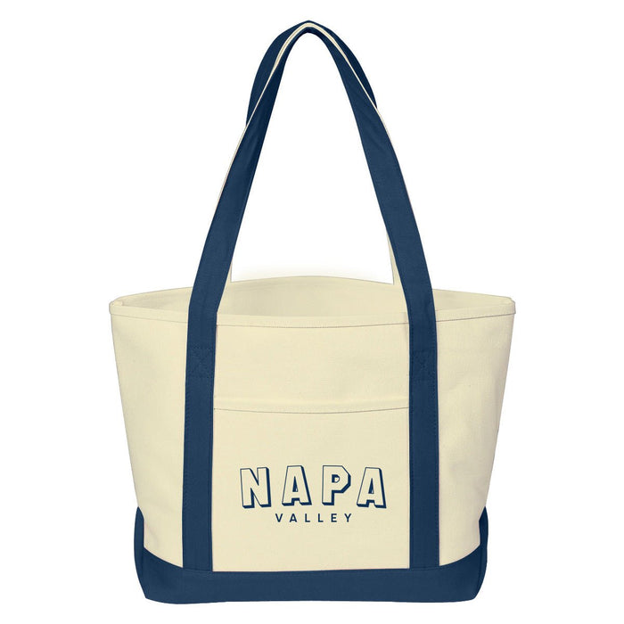 Custom Wholesale 24 oz. Medium Starboard  Cotton Canvas Tote Bag