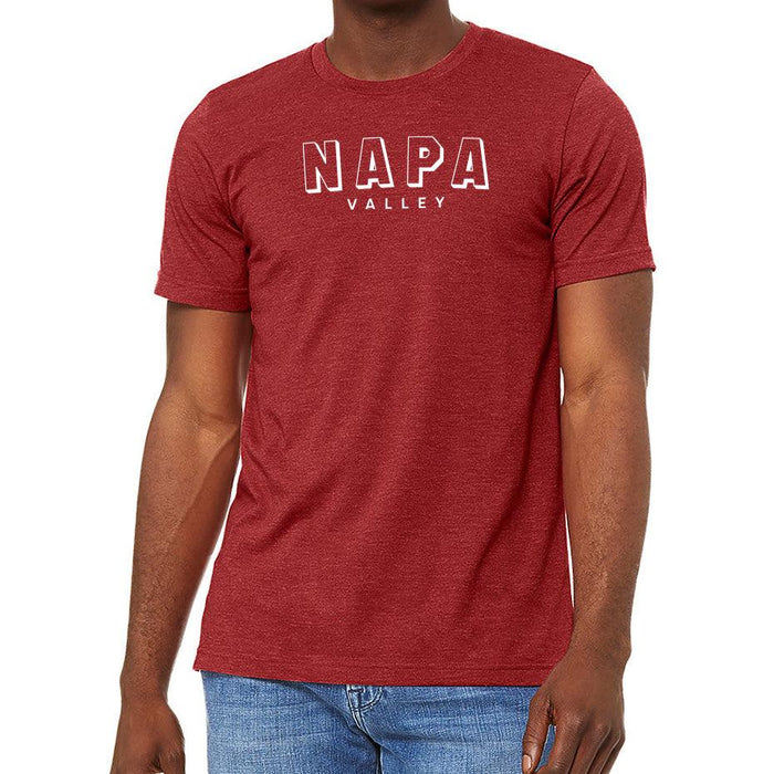 Bella + Canvas Unisex 4.2 Oz. CVC Jersey Tee Printed with a Customizable BLOCK SPORT COLLECTION Design