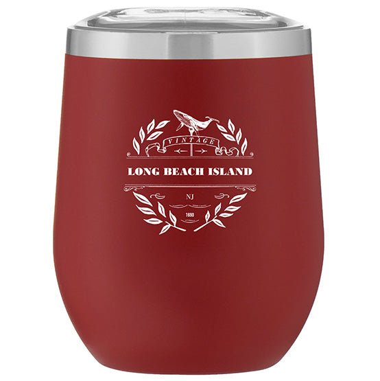 Custom Wholesale 12 Oz. Stainless Insulated Stemless Wine Cup