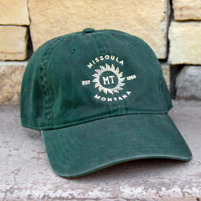Custom BURST Otto Cap Pigment Dyed Cotton Dad Cap