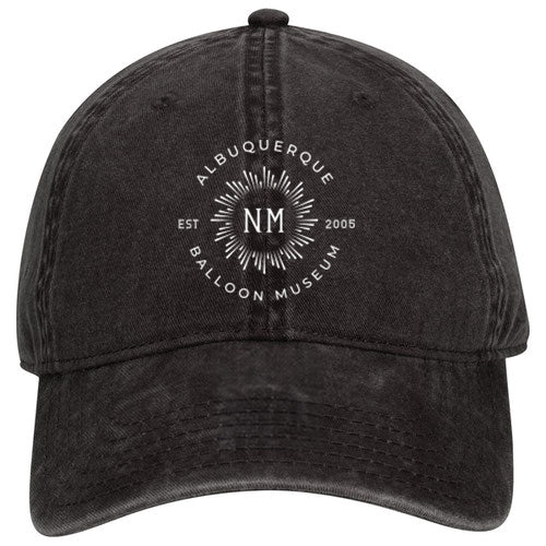 Custom BURST OTTO CAP Washed Cotton Pigment Dyed Superior Cotton Twill Dad Cap