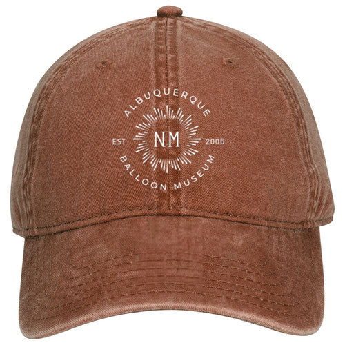 Custom BURST OTTO CAP Washed Cotton Pigment Dyed Superior Cotton Twill Dad Cap