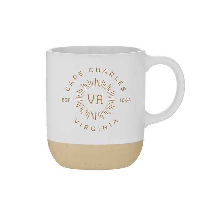 Custom BURST 17 Oz. Ceramic Matte Terra Mug