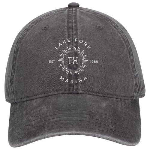 Custom BURST OTTO CAP Washed Cotton Pigment Dyed Superior Cotton Twill Dad Cap