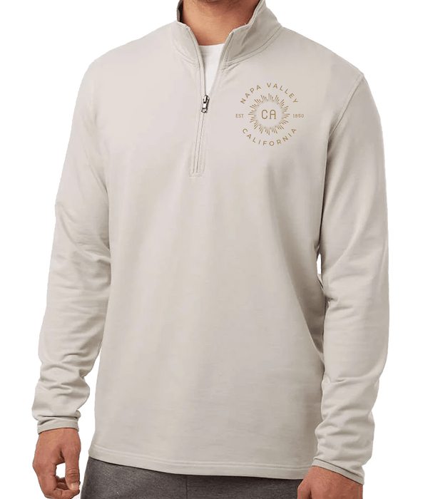 Independent Trading Co. Mens 8.5 Oz. Perform Quarter-Zip Pullover