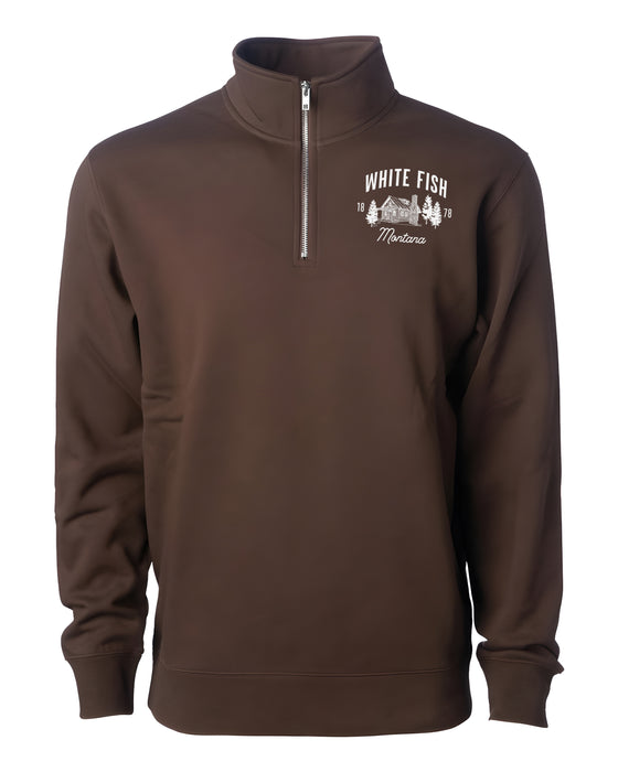 Custom Wholesale Independent Trading Co. Unisex 7 Oz. Midweight Quarter-Zip Pullover in CABIN COLLECTION Design