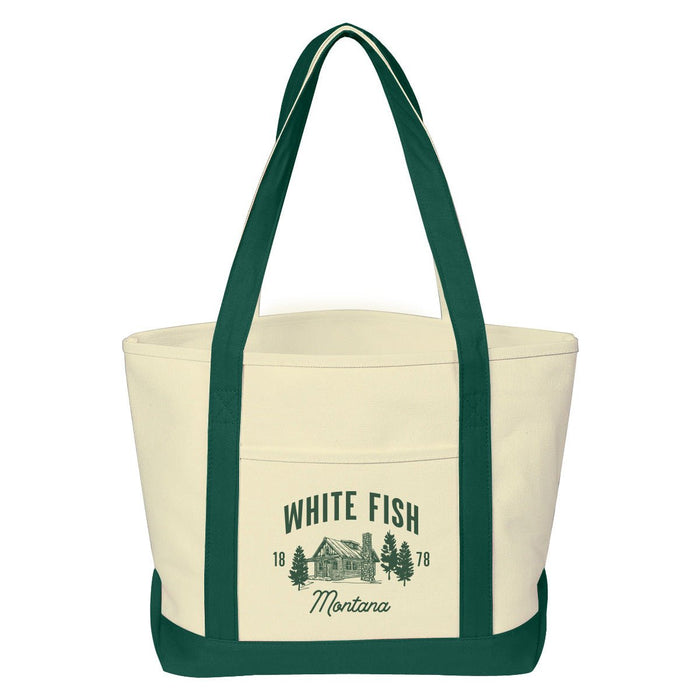 Custom Wholesale 24 oz. Medium Starboard  Cotton Canvas Tote Bag